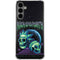 Adult Swim Rick and Morty Neon Skulls Galaxy S24 Plus Clear Case