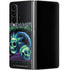 Adult Swim Rick and Morty Neon Skulls Galaxy Z Fold4 5G Skin