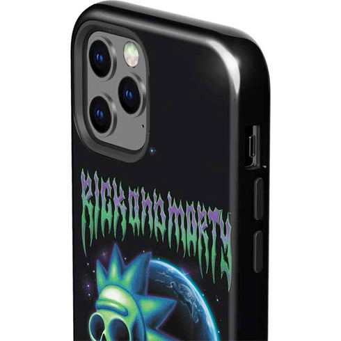 Adult Swim Rick and Morty Neon Skulls iPhone 12 Pro Impact Case
