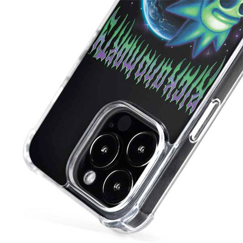 Adult Swim Rick and Morty Neon Skulls iPhone 13 Pro Max MagSafe Case
