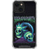 Adult Swim Rick and Morty Neon Skulls iPhone 14 Plus Clear Case