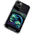 Adult Swim Rick and Morty Neon Skulls iPhone 15 Plus Clear Case