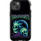 Adult Swim Rick and Morty Neon Skulls iPhone 14 Impact Case