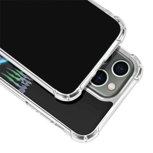 Adult Swim Rick and Morty Neon Skulls iPhone 15 Pro Max Clear Case