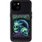 Adult Swim Rick and Morty Neon Skulls iPhone 15 Plus Waterproof Case