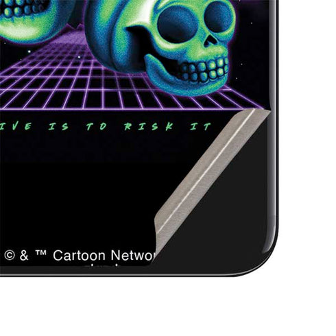Adult Swim Rick and Morty Neon Skulls iPhone SE (2nd & 3rd Gen) Skin