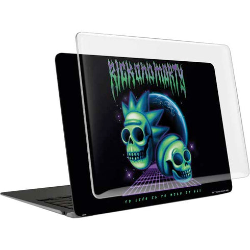 Adult Swim Rick and Morty Neon Skulls MacBook Air 13in (2020) Case plus Skin