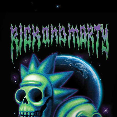 Adult Swim Rick and Morty Neon Skulls Moto G6 Skin