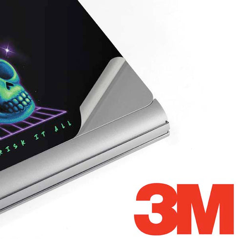 Adult Swim Rick and Morty Neon Skulls Surface Book 2 13.5in Skin