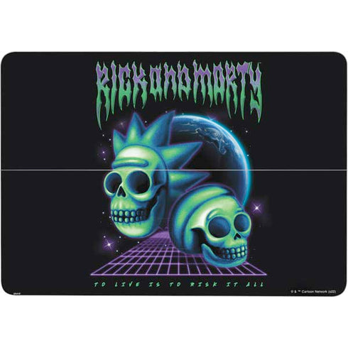 Adult Swim Rick and Morty Neon Skulls Surface Laptop Studio Skin
