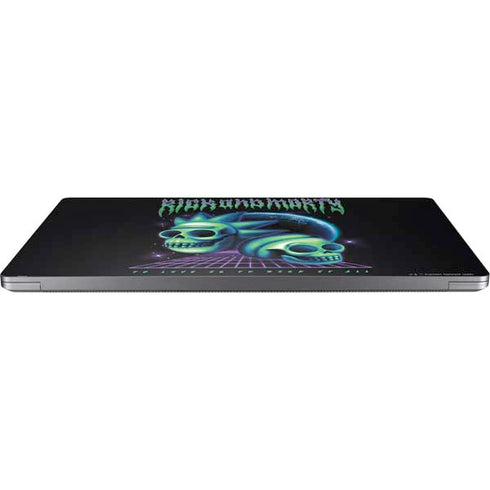 Adult Swim Rick and Morty Neon Skulls Universal Laptop 12in (9.8 x 6.8in) Skin