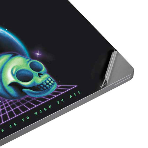 Adult Swim Rick and Morty Neon Skulls Universal Laptop 18in (14.6 x 10.6in) Skin