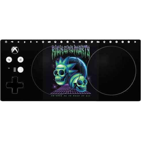 Adult Swim Rick and Morty Neon Skulls Xbox Adaptive Controller Skin