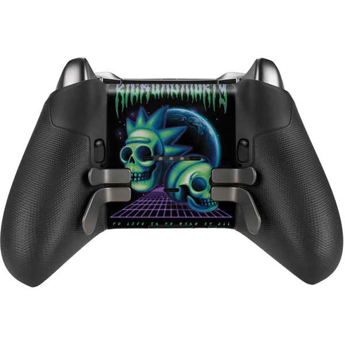 Adult Swim Rick and Morty Neon Skulls Xbox Elite Wireless Controller Series 2 Skin