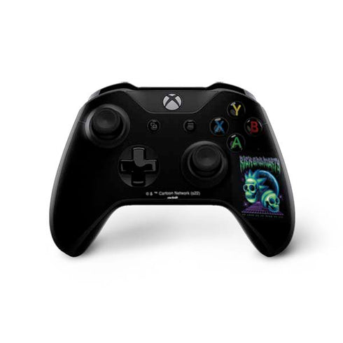 Adult Swim Rick and Morty Neon Skulls Xbox One X Controller Skin