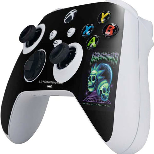 Adult Swim Rick and Morty Neon Skulls Xbox Series S Controller Skin