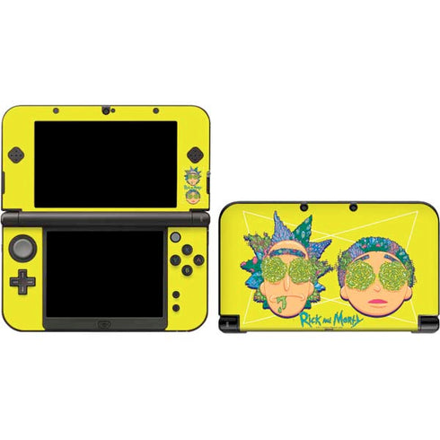 Adult Swim Rick and Morty Rick and Morty Portal Eyes 3DS XL 2015 Skin