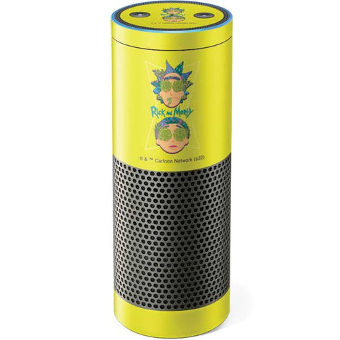 Adult Swim Rick and Morty Rick and Morty Portal Eyes Amazon Echo Skin