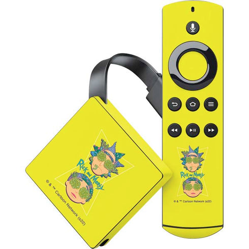 Adult Swim Rick and Morty Rick and Morty Portal Eyes Amazon Fire TV Skin