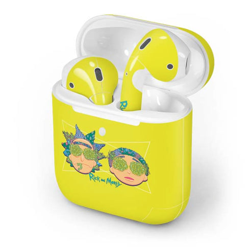 Adult Swim Rick and Morty Rick and Morty Portal Eyes Apple AirPods 2 Skin