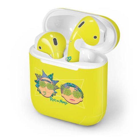 Adult Swim Rick and Morty Rick and Morty Portal Eyes Apple AirPods Skin