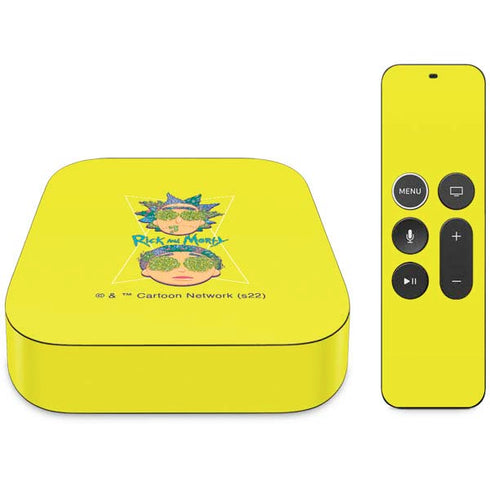 Adult Swim Rick and Morty Rick and Morty Portal Eyes Apple TV Skin