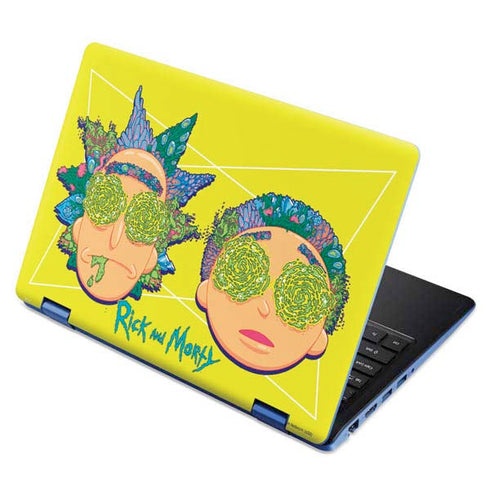 Adult Swim Rick and Morty Rick and Morty Portal Eyes Aspire R11 11.6in Skin