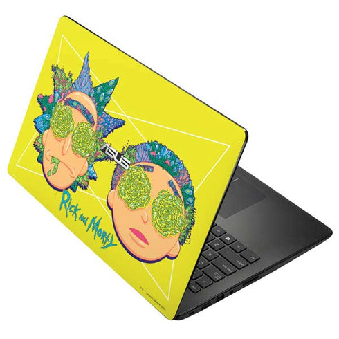 Adult Swim Rick and Morty Rick and Morty Portal Eyes Asus X502CA 15.6 Skin