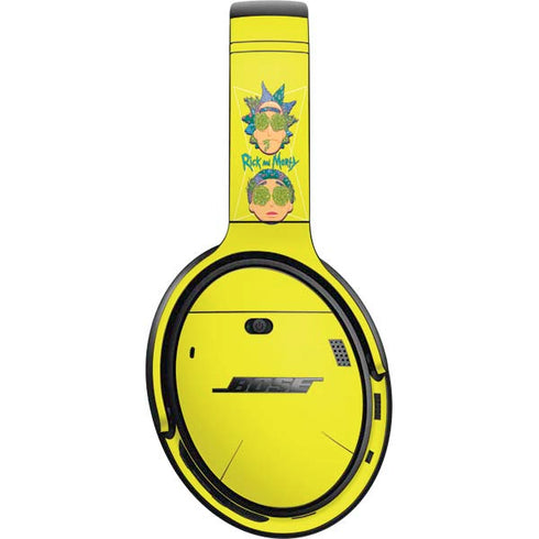 Adult Swim Rick and Morty Rick and Morty Portal Eyes Bose QuietComfort 35 II Headphones Skin