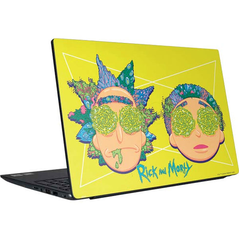 Adult Swim Rick and Morty Rick and Morty Portal Eyes Dell Vostro Skin