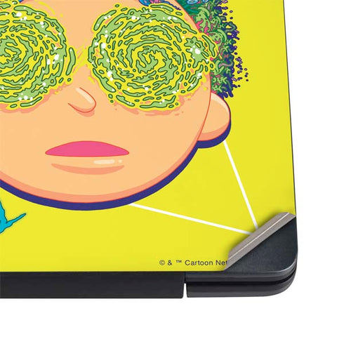 Adult Swim Rick and Morty Rick and Morty Portal Eyes Dell Vostro Skin