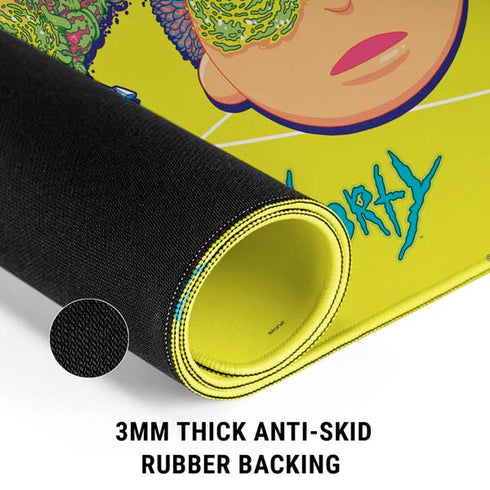 Adult Swim Rick and Morty Rick and Morty Portal Eyes Gaming Mouse Pad