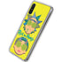 Adult Swim Rick and Morty Rick and Morty Portal Eyes Galaxy A10e Clear Case