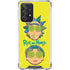 Adult Swim Rick and Morty Rick and Morty Portal Eyes Galaxy A52 5G Clear Case