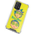 Adult Swim Rick and Morty Rick and Morty Portal Eyes Galaxy A52 5G Clear Case