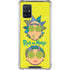 Adult Swim Rick and Morty Rick and Morty Portal Eyes Galaxy A71 5G Clear Case