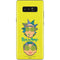Adult Swim Rick and Morty Rick and Morty Portal Eyes Galaxy Note 8 Skin