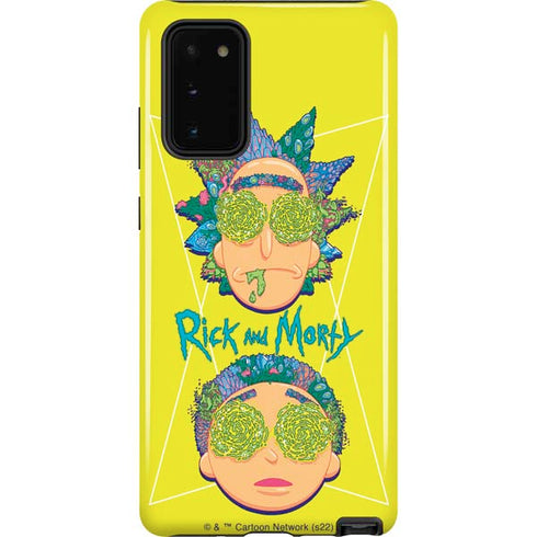 Adult Swim Rick and Morty Rick and Morty Portal Eyes Galaxy Note20 5G Pro Case