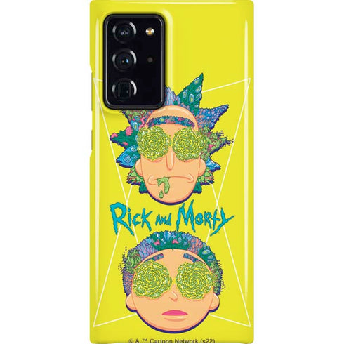 Adult Swim Rick and Morty Rick and Morty Portal Eyes Galaxy Note20 Ultra 5G Lite Case
