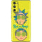Adult Swim Rick and Morty Rick and Morty Portal Eyes Galaxy S20 Fan Edition Skin