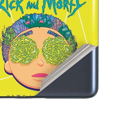 Adult Swim Rick and Morty Rick and Morty Portal Eyes Galaxy S20 Fan Edition Skin