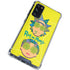 Adult Swim Rick and Morty Rick and Morty Portal Eyes Galaxy S20 FE Clear Case