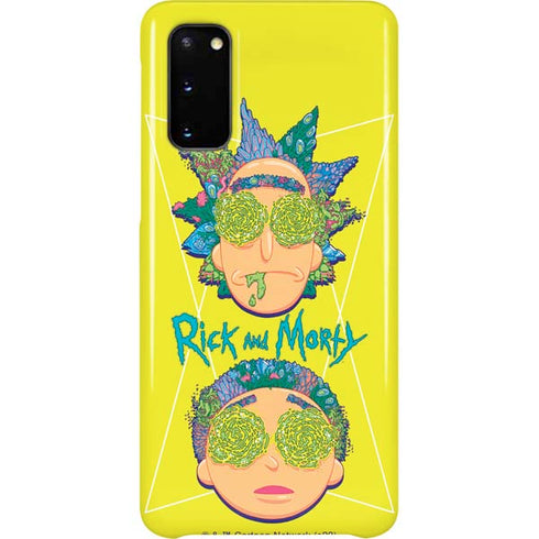 Adult Swim Rick and Morty Rick and Morty Portal Eyes Galaxy S20 Lite Case
