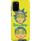 Adult Swim Rick and Morty Rick and Morty Portal Eyes Galaxy S20 Plus Pro Case