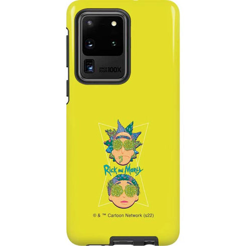 Adult Swim Rick and Morty Rick and Morty Portal Eyes Galaxy S20 Ultra 5G Pro Case