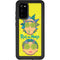 Adult Swim Rick and Morty Rick and Morty Portal Eyes Galaxy S20 Waterproof Case