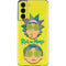 Adult Swim Rick and Morty Rick and Morty Portal Eyes Galaxy S21 5G Skin