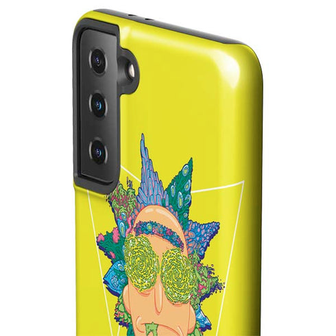 Adult Swim Rick and Morty Rick and Morty Portal Eyes Galaxy S21 Plus 5G Pro Case
