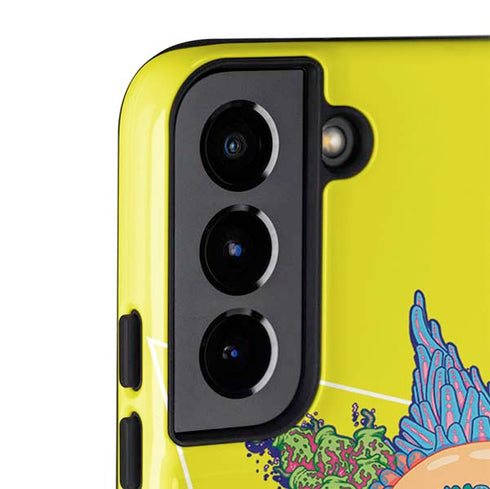 Adult Swim Rick and Morty Rick and Morty Portal Eyes Galaxy S22 Plus Pro Case