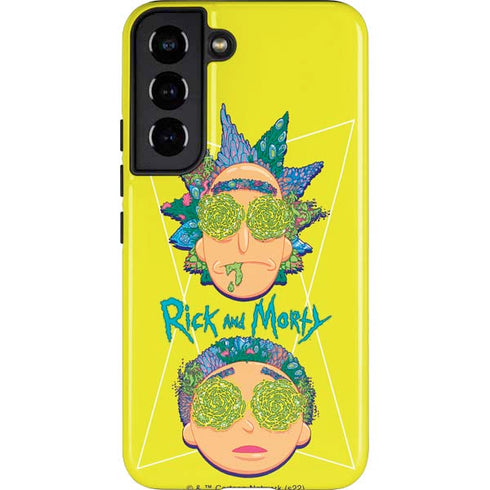 Adult Swim Rick and Morty Rick and Morty Portal Eyes Galaxy S22 Pro Case